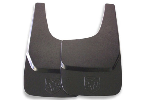 Mopar "Ram Head" Flat Molded Splash Guards Dodge Truck-Durango